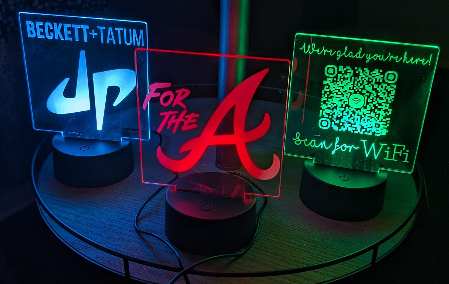 Custom Engraved LED Night Light